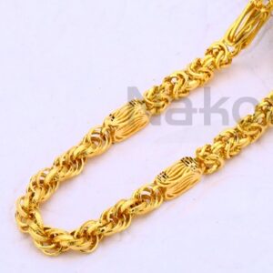 22kt gold cz gorgeous mens choco chain mch667