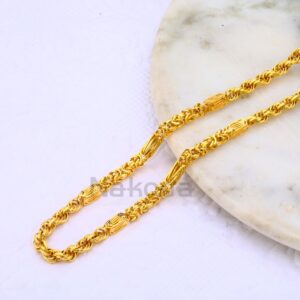 22kt gold cz gorgeous mens choco chain mch667