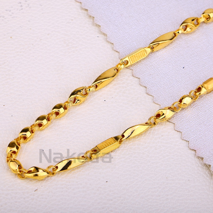 22KT Gold Delicate Mens Chock Chain MCH661