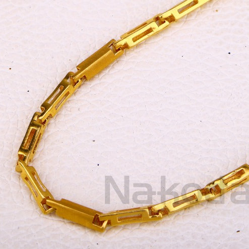 22KT Gold Mens Chock Chain MCH658 - Image 2