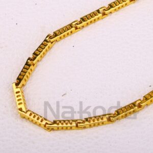 916 Gold CZ Hallmark Gorgeous Mens Chock Chain MCH657