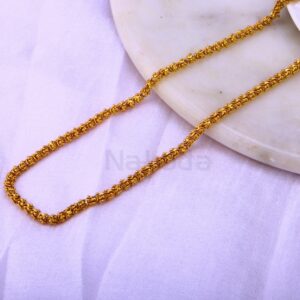 916 Gold Delicate Mens Choco chain MCH765