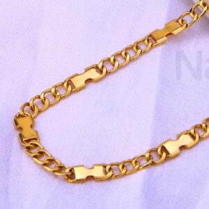 916 Gold CZ Mens Choco chain MCH763