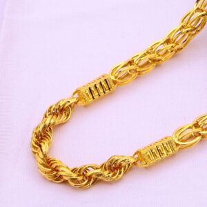 916 Gold Hallmark Stylish Mens Chock Chain MCH734