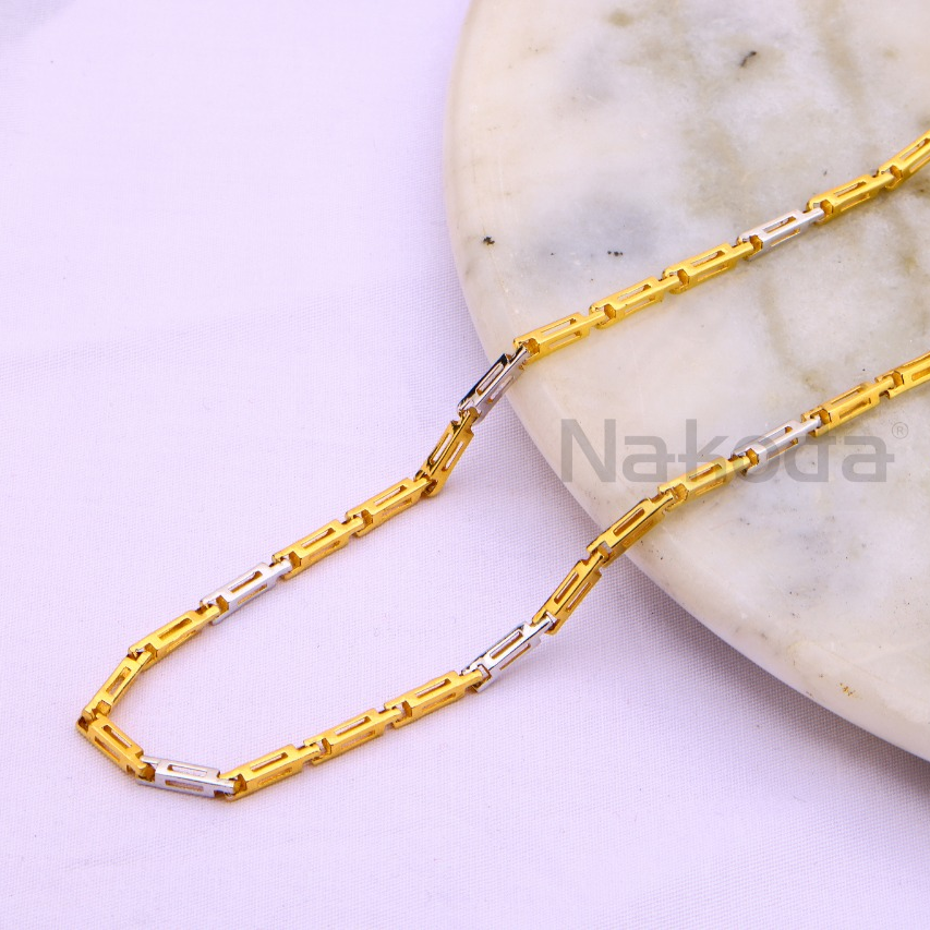 916 Gold Hallmark Gorgeous Mens Chock Chain MCH733