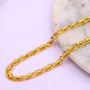 916 Gold Hallmark Fancy Mens Chock Chain MCH732