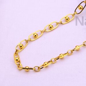 916 Gold Hallmark Delicate Mens Chock Chain MCH713