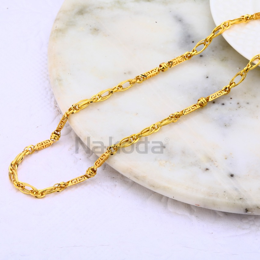 916 Gold Gorgeous Mens Chock Chain MCH686