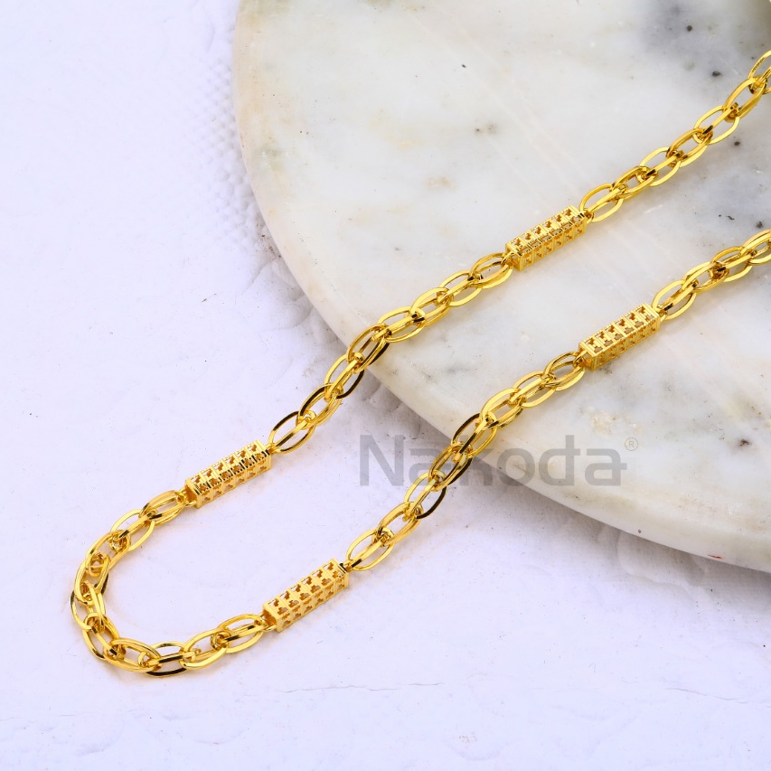 916 Gold Designer Mens Chock Chain MCH683
