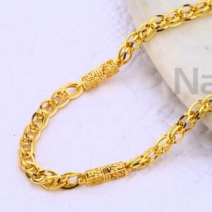 916 Gold Classic Mens Chock Chain MCH681