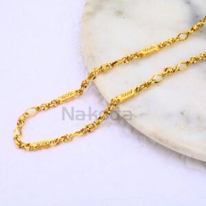 916 gold mens choco chain mch680