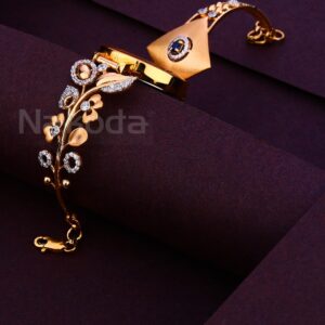 750 CZ Rose Gold Classic Women's Hallmark Watch RLW386