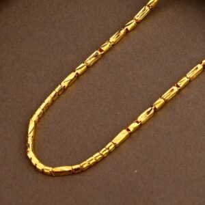 22KT Gold Hallmark Gorgeous Mens Hollow Chain MHC51