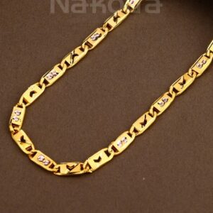 22kt gold exclusive mens hollow chain mhc45