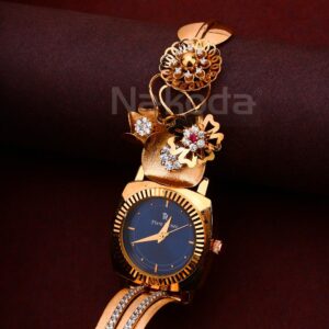 18CT CZ Women's Classic Hallmark Rose Gold Watch RLW429