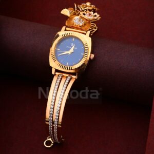 18CT CZ Women's Classic Hallmark Rose Gold Watch RLW429