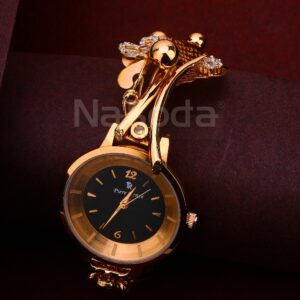 18CT CZ Women's Hallmark Rose Gold Watch RLW428