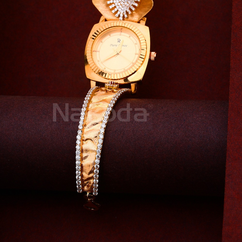 18ct cz ladies gorgeous rose gold watch rlw426 - Image 2