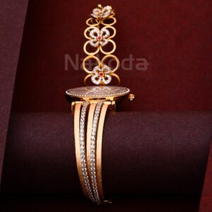 18CT CZ Ladies Exclusive Rose Gold Watch RLW424