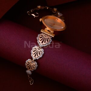 18KT Rose Gold Stylish Ladies Watch RLW419