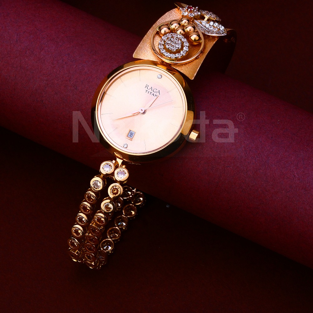 18KT Rose Gold Fancy Ladies Watch RLW417