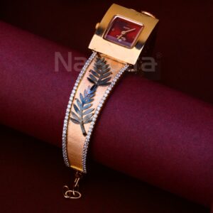 750 Rose Gold Classic Women's Hallmark Watch RLW406