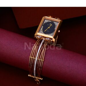 750 Rose Gold Stylish Ladies Watch RLW404