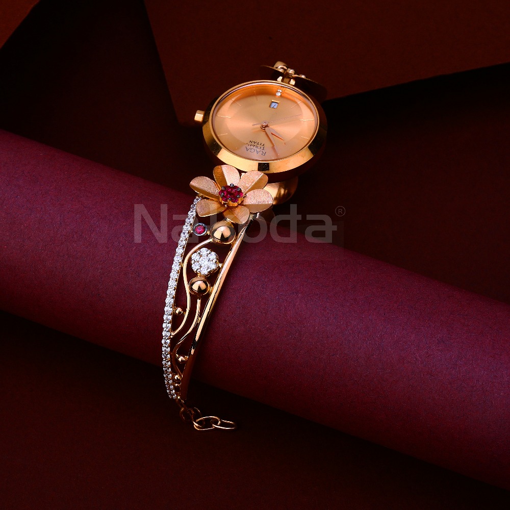 750 rose gold designer ladies watch rlw400 - Image 2