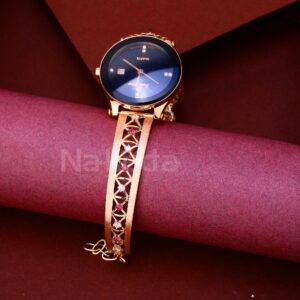 750 Rose Gold Classic Ladies Watch RLW398