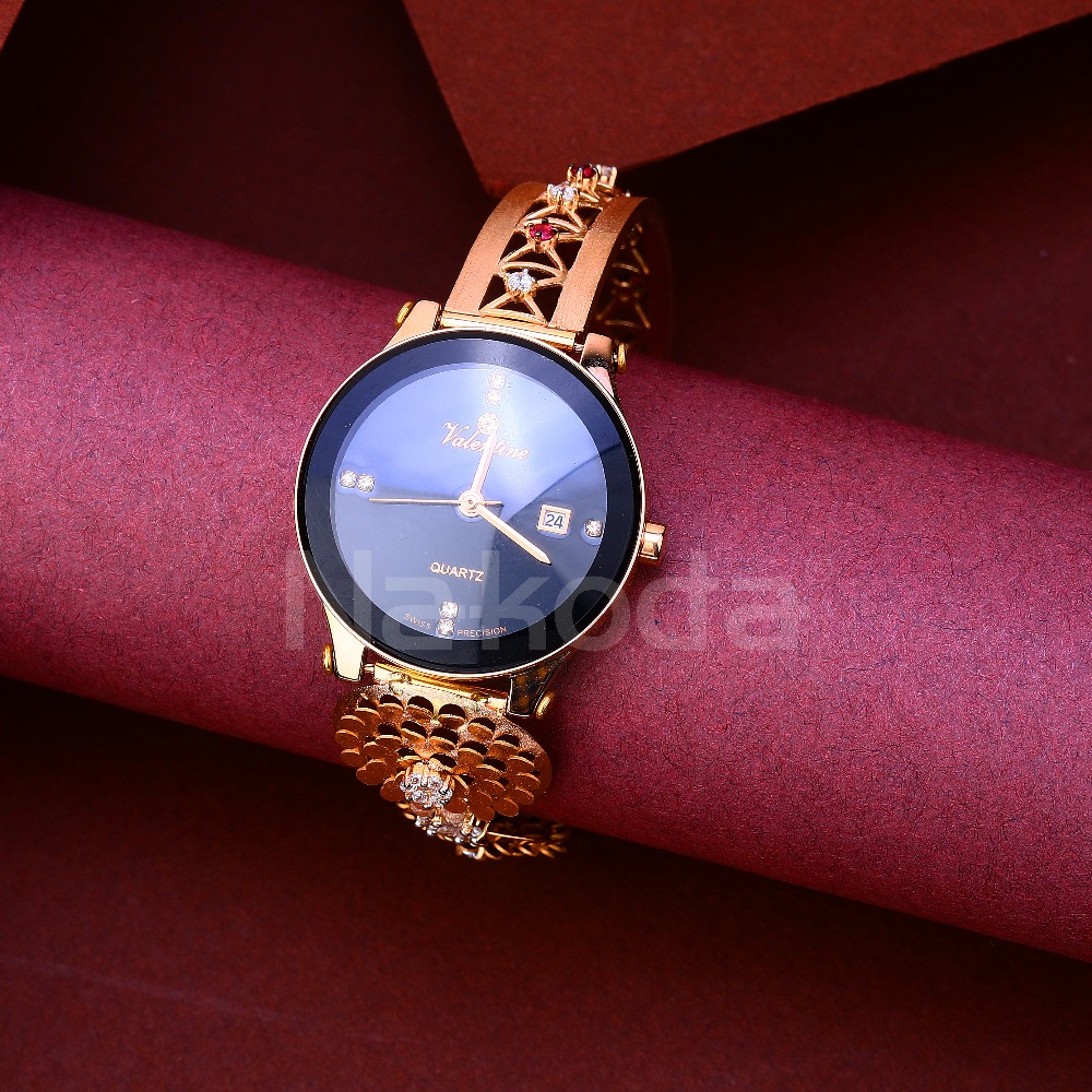 750 Rose Gold Classic Ladies Watch RLW398