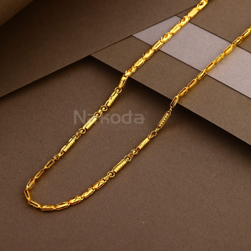 916 gold hallmark gorgeous mens hollow chain mhc31