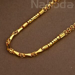 916 gold hallmark designer mens hollow chain mhc29
