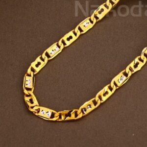 916 gold hallmark delicate mens hollow chain mhc28