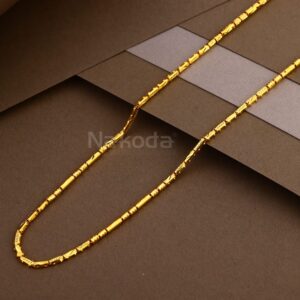 916 gold hallmark classic mens hollow chain mhc27