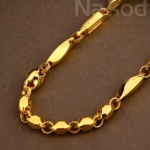 916 gold stylish mens hollow chain mhc25