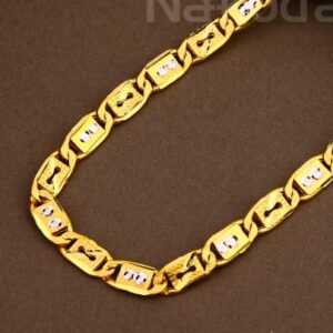 916 gold gorgeous mens hollow chain mhc24