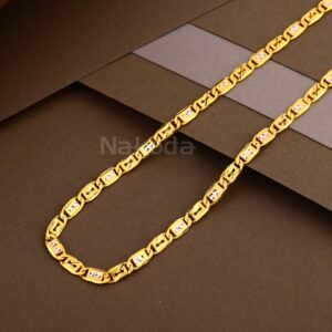 916 gold gorgeous mens hollow chain mhc24