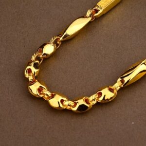 916 gold fancy mens hollow chain mhc23