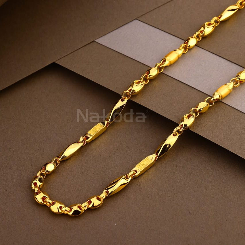 916 gold fancy mens hollow chain mhc23