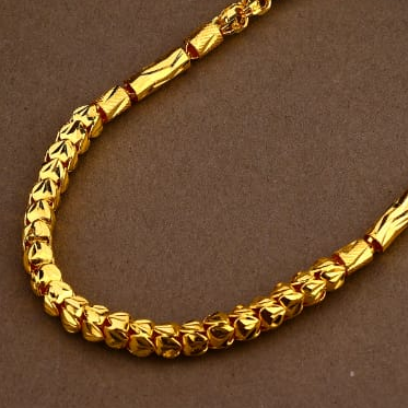 916 gold exclusive mens hollow chain mhc22 - Image 2