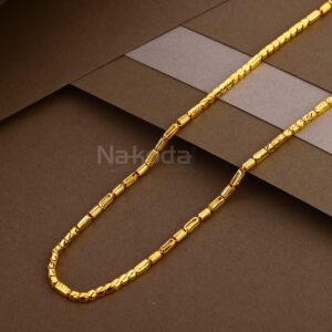 916 gold delicate mens hollow chain mhc20