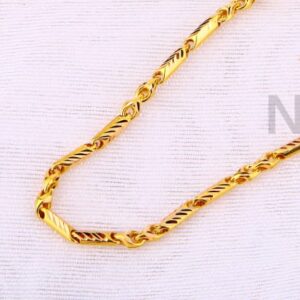 916 Gold Hallmark Exclusive Mens Choco Chain MCH752