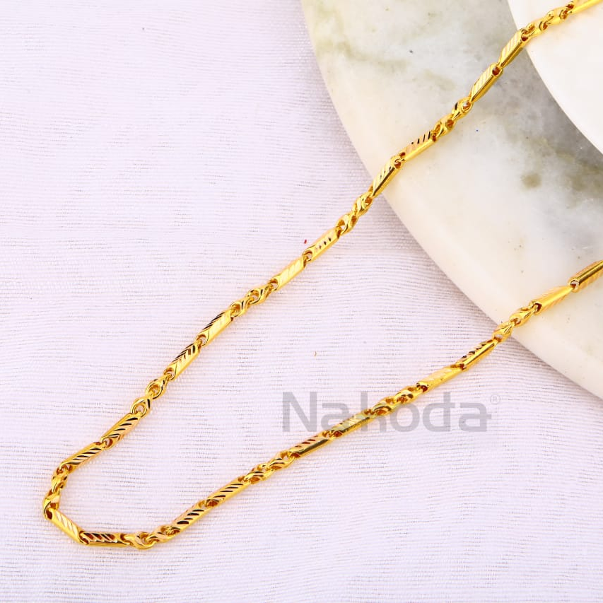 916 Gold Hallmark Exclusive Mens Choco Chain MCH752
