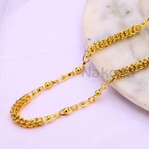 916 Gold Hallmark Classic Mens Choco chain MCH708