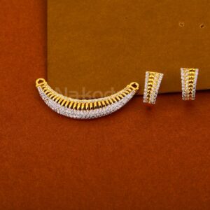 22KT CZ Ladies Exclusive Mangalsutra Pendant Set MP473