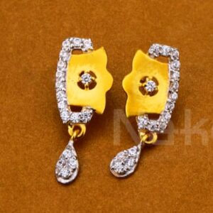 22KT CZ Ladies Classic Mangalsutra Pendant Set MP467