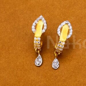 22KT Hallmark Ladies Gorgeous Mangalsutra Pendant Set MP468
