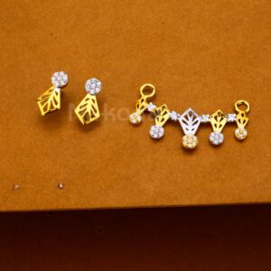 22KT Hallmark Ladies Fancy Mangalsutra Pendant Set MP463