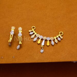 22KT Hallmark Ladies Exclusive Mangalsutra Pendant Set MP462