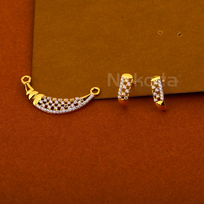 916 Hallmark Ladies Designer Mangalsutra Pendant Set MP477